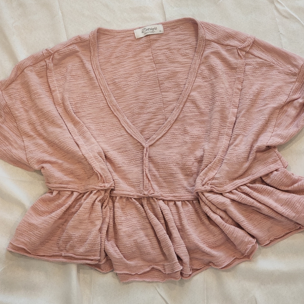 Dotsys Crop top blouse
